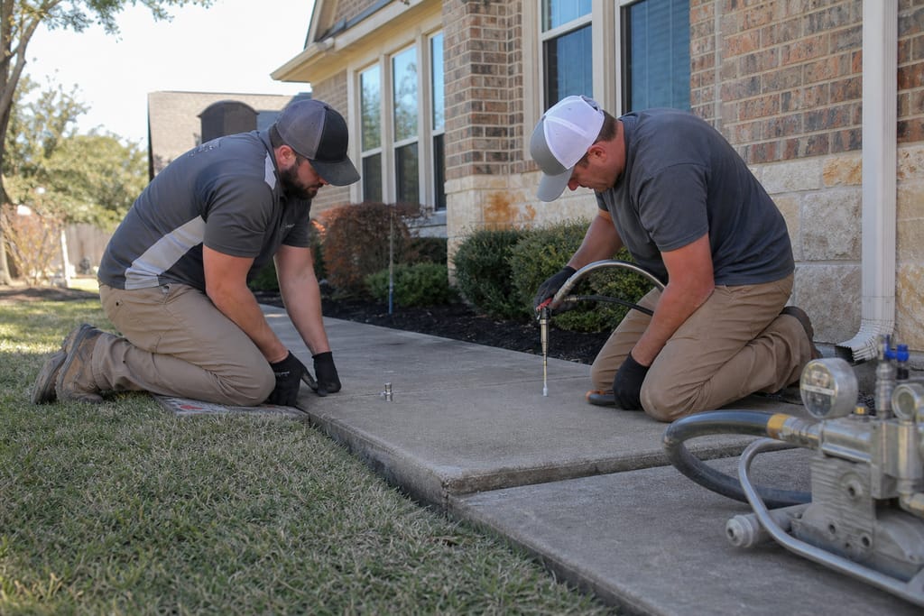 Sidewalk Leveling photo