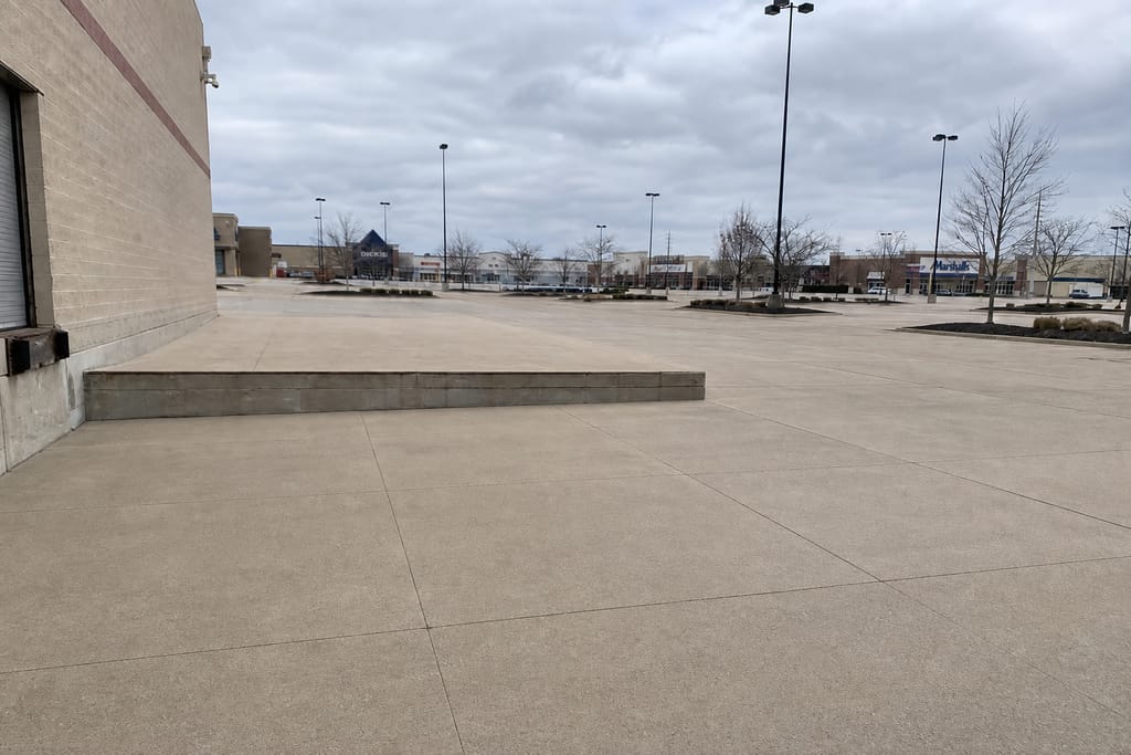 Commercial Parking Lot Leveling photo