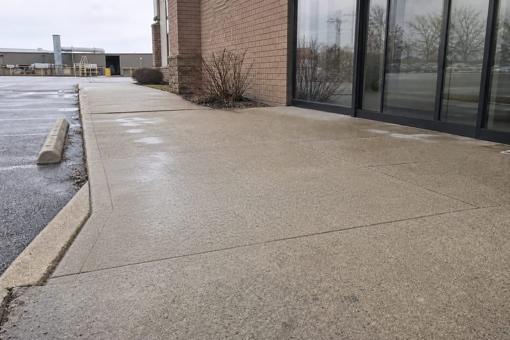 Commercial Sidewalk & Walkway Leveling photo